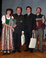Marianne und Karl Pirsch mit ihren beiden Söhnen © BMLFUW Marianne und Karl Pirsch mit ihren beiden Söhnen © BMLFUW