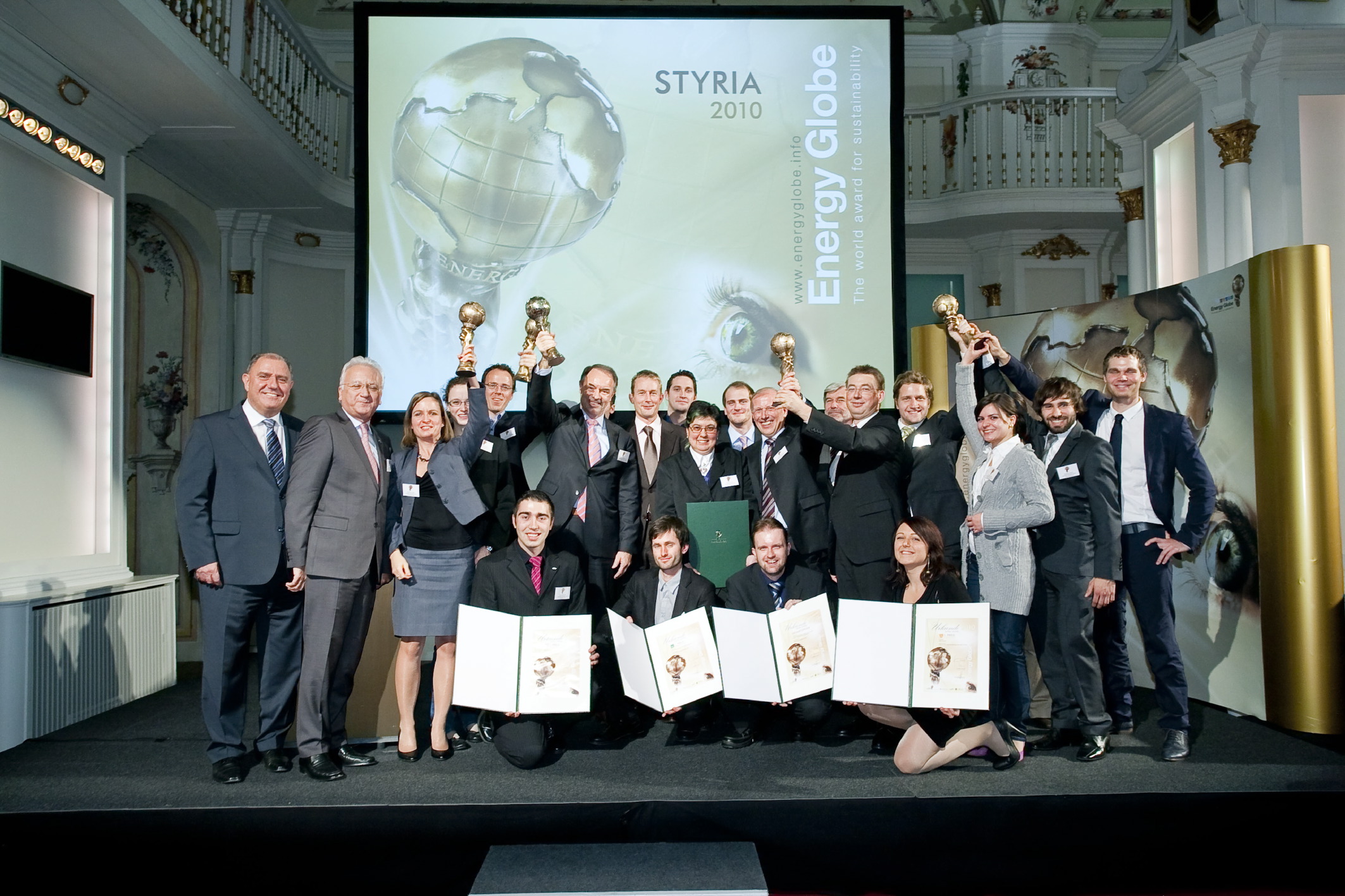 Die Preisträger aller Kategorien Energy Globe 2010