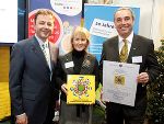 Umweltminister Berlakowich mit Frau und Herrn Ochensberger