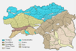 Wählen Sie ein Gebiet in der Karte oder aus einer Liste ©      