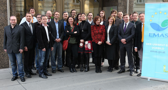 Gruppenfoto - die TeilnehmerInnen an der Workshopreihe 2012