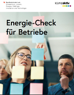 Energie-Check für Betriebe von klima:aktiv © klima:aktiv